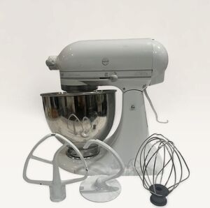 Artisan White Stand Mixer with Attachments